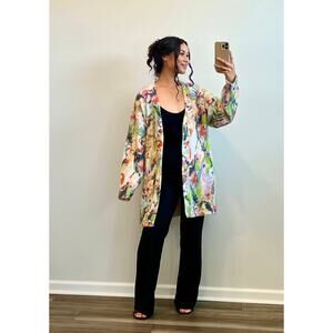 STINE GOYA Multicolor Abstract Cardigan